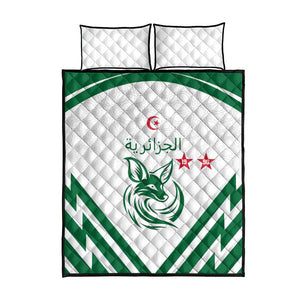 Algeria Football Quilt Bed Set Go Champions - African Pride