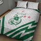 Algeria Football Quilt Bed Set Go Champions - African Pride