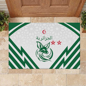 Algeria Football Rubber Doormat Go Champions - African Pride