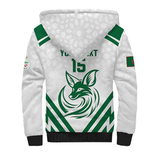 Algeria Football Custom Sherpa Hoodie Go Champions - African Pride