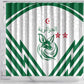 Algeria Football Shower Curtain Go Champions - African Pride