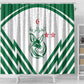 Algeria Football Shower Curtain Go Champions - African Pride