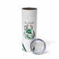 Algeria Football Custom Skinny Tumbler Go Champions - African Pride