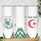 Algeria Football Custom Skinny Tumbler Go Champions - African Pride
