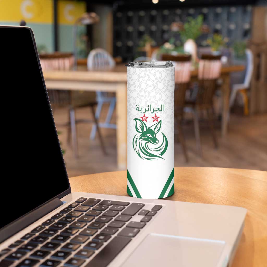 Algeria Football Custom Skinny Tumbler Go Champions - African Pride