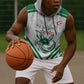 Algeria Football Custom Sleeveless Hoodie Go Champions - African Pride