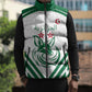 Custom Algeria Football Sleeveless Puffer Jacket Go Fennecs Go