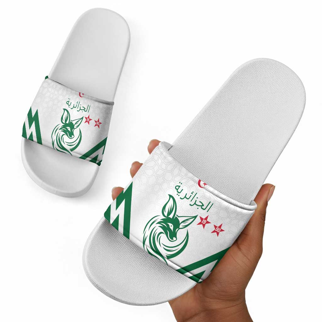 Algeria Football Slide Sandals Go Fennecs Go