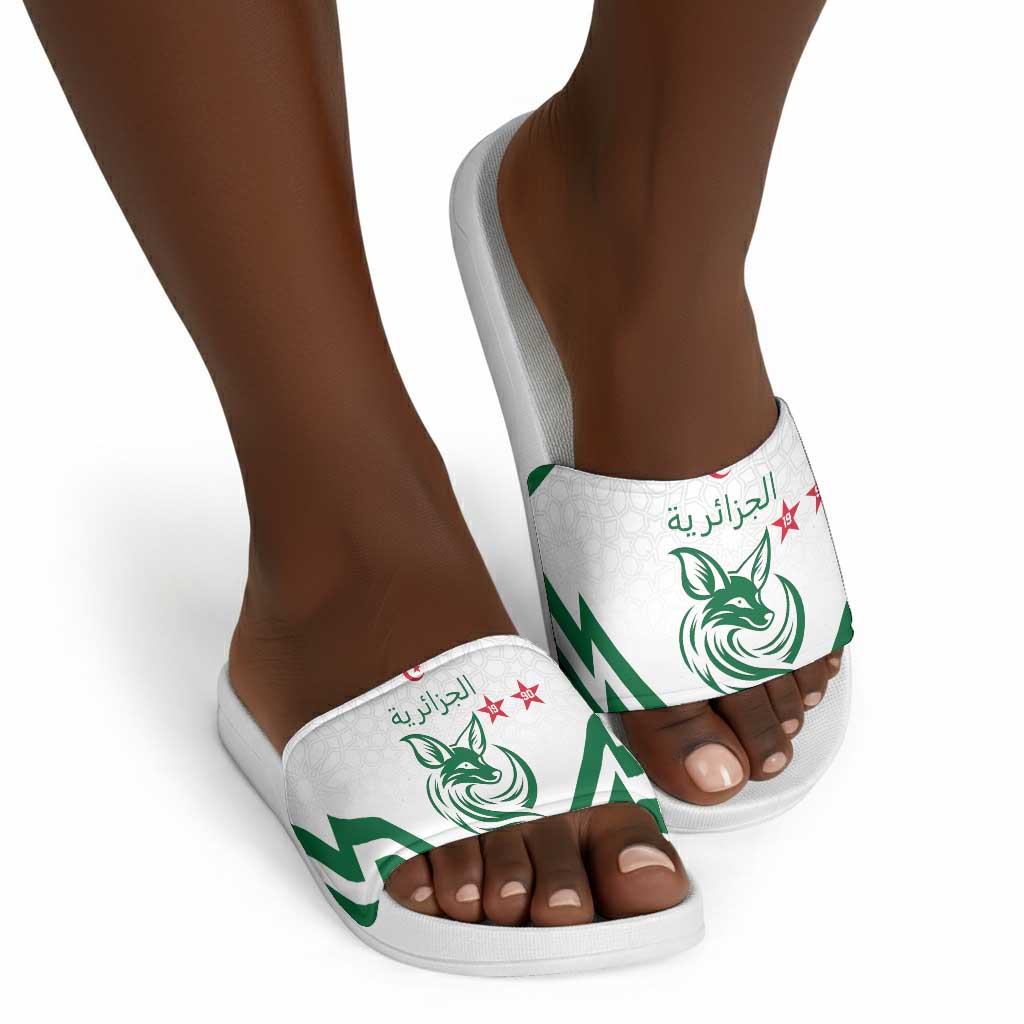 Algeria Football Slide Sandals Go Fennecs Go