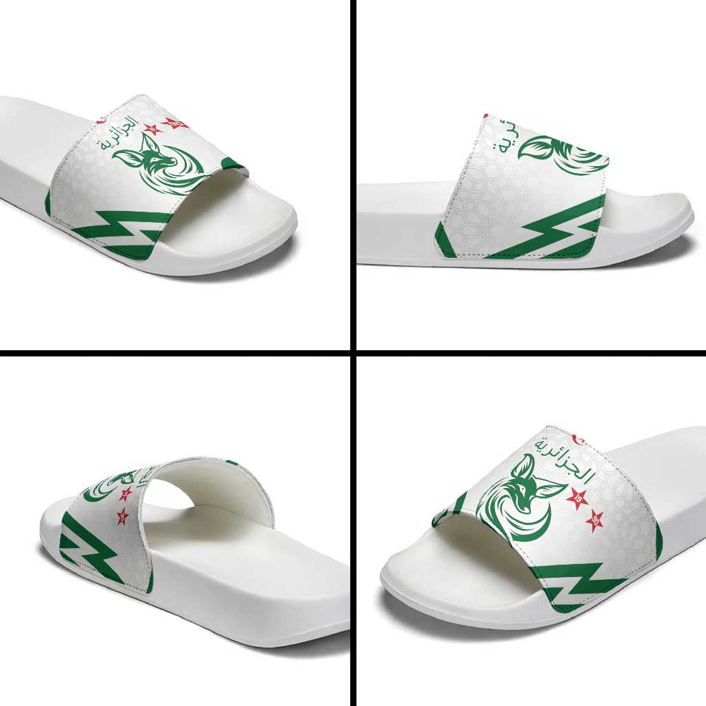 Algeria Football Slide Sandals Go Fennecs Go
