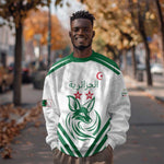 Algeria Football Custom Sweatshirt Go Champions - African Pride