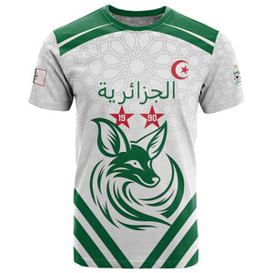 Algeria Football Custom T shirt Go Champions - African Pride