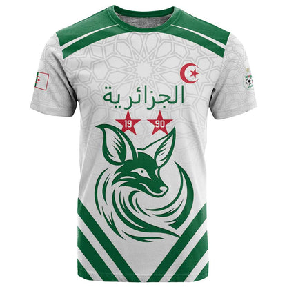 Algeria Football Custom T shirt Go Champions - African Pride