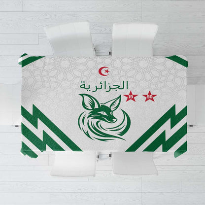 Algeria Football Tablecloth Go Champions - African Pride
