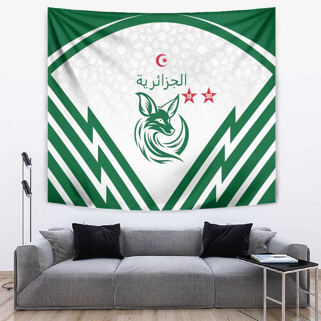 Algeria Football Tapestry Go Champions - African Pride