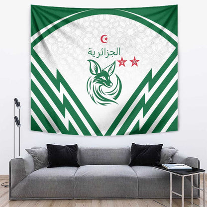 Algeria Football Tapestry Go Champions - African Pride