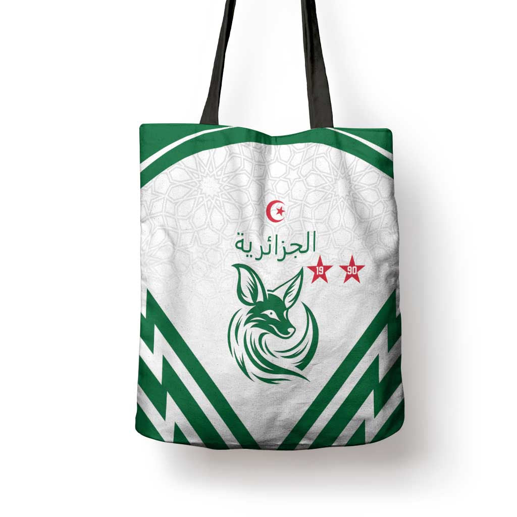 Algeria Football Tote Bag Go Fennecs Go