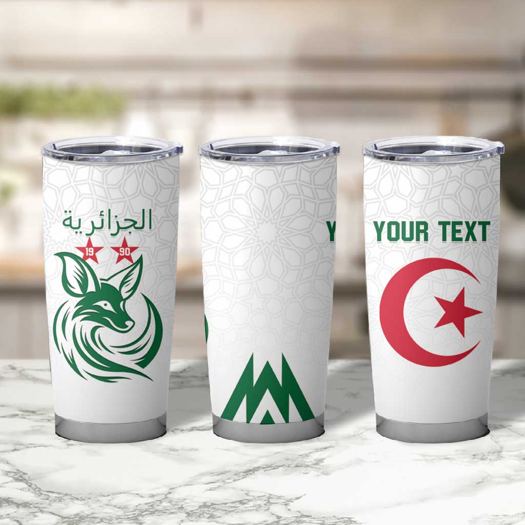 Algeria Football Custom Tumbler Cup Go Champions - African Pride