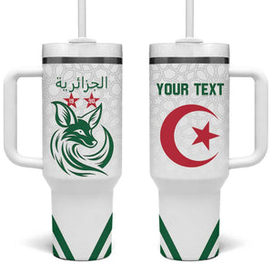 Algeria Football Custom Tumbler With Handle Go Champions - African Pride