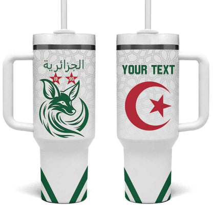 Algeria Football Custom Tumbler With Handle Go Champions - African Pride
