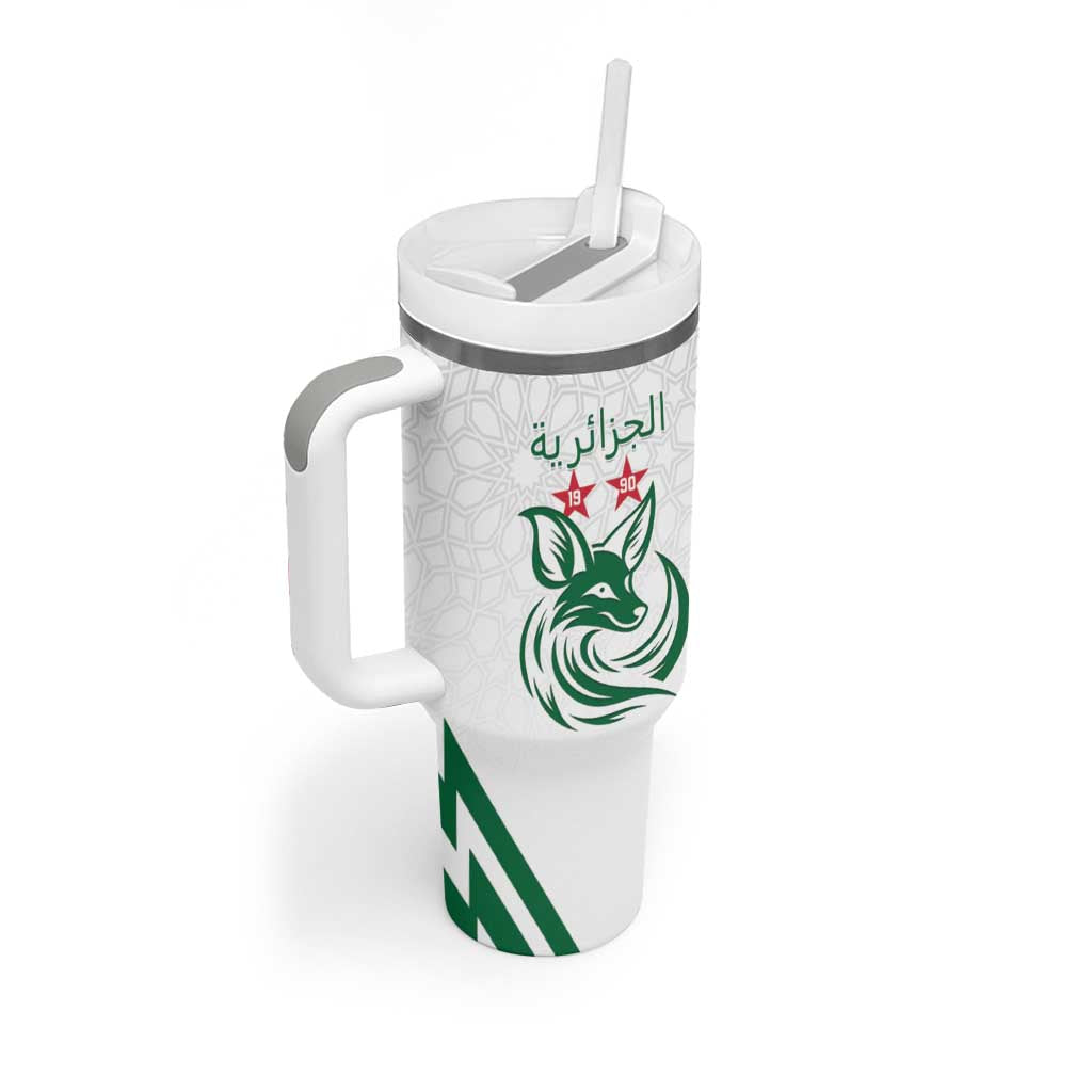 Algeria Football Custom Tumbler With Handle Go Champions - African Pride