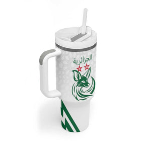 Algeria Football Custom Tumbler With Handle Go Champions - African Pride