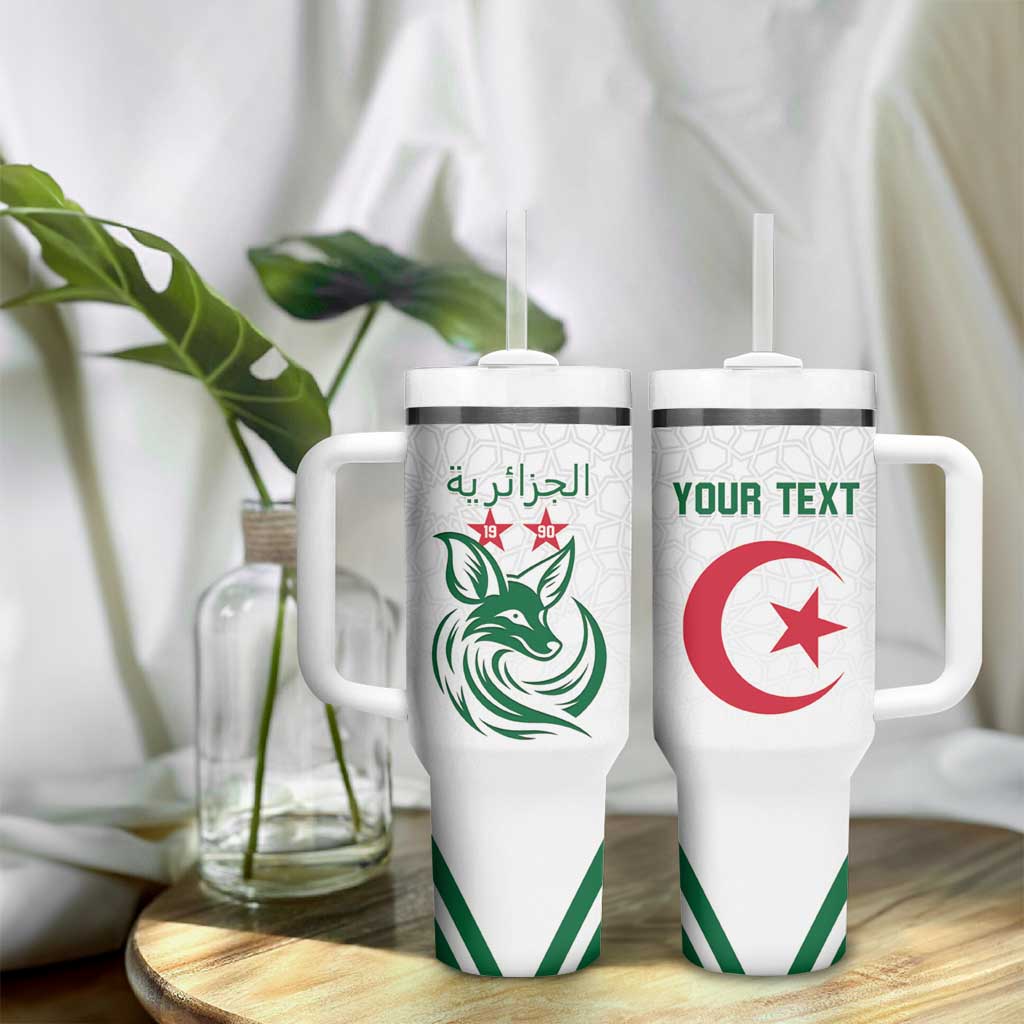 Algeria Football Custom Tumbler With Handle Go Champions - African Pride