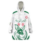Algeria Football Custom Wearable Blanket Hoodie Go Champions - African Pride