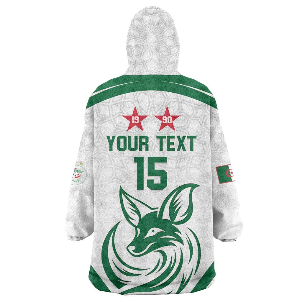 Algeria Football Custom Wearable Blanket Hoodie Go Champions - African Pride