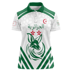 Algeria Football Custom Women Polo Shirt Go Champions - African Pride
