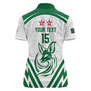 Algeria Football Custom Women Polo Shirt Go Champions - African Pride