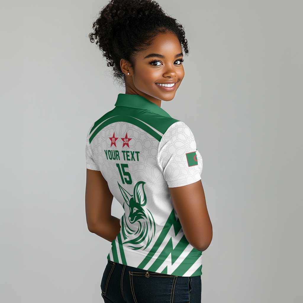 Algeria Football Custom Women Polo Shirt Go Champions - African Pride