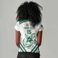 Algeria Football Custom Women V-Neck T-Shirt Go Champions - African Pride