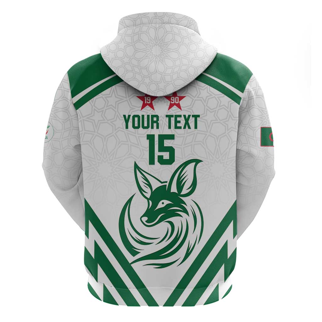 Algeria Football Custom Zip Hoodie Go Champions - African Pride