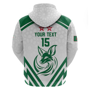 Algeria Football Custom Zip Hoodie Go Champions - African Pride