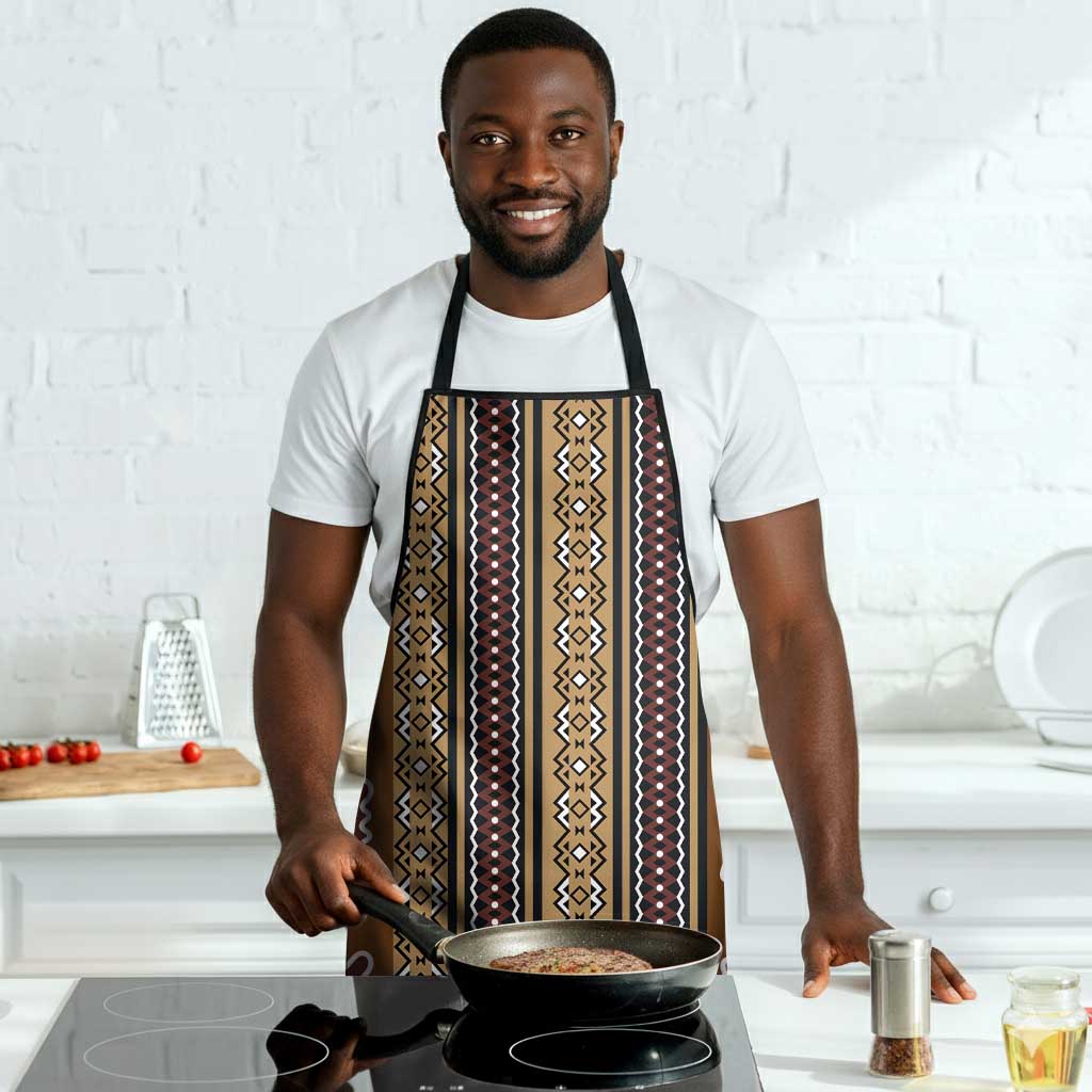 Mali Bologan Mud Cloth Pattern Apron