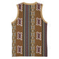 Mali Mud Cloth Basketball Jersey Traditional Bologan Pattern - African Pride