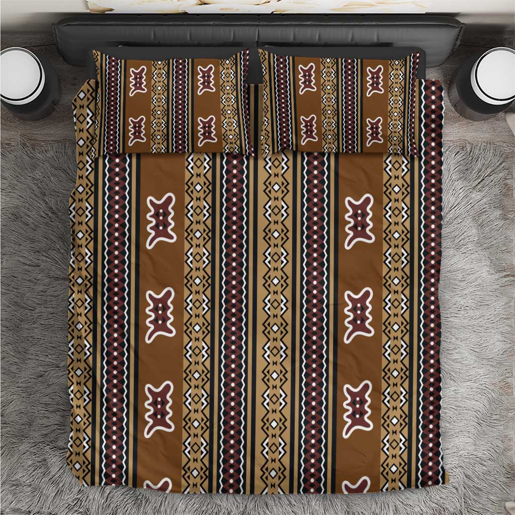 Mali Mud Cloth Bedding Set Traditional Bologan Pattern by African Pride