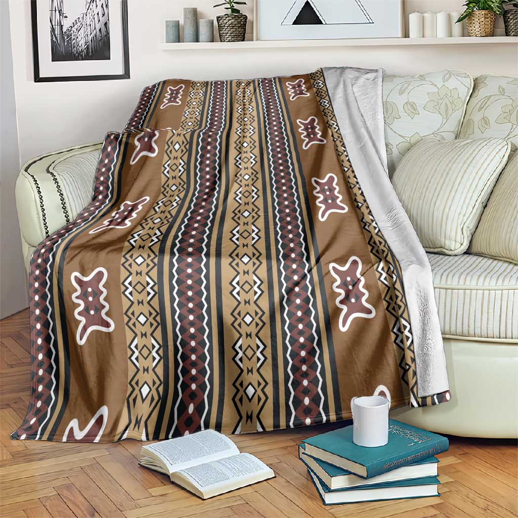 Mali Mud Cloth Blanket Traditional Bologan Pattern - African Pride