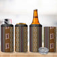 Mali Mud Cloth 4 in 1 Can Cooler Tumbler Traditional Bologan Pattern - African Pride