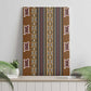 Mali Mud Cloth Canvas Wall Art Traditional Bologan Pattern - African Pride