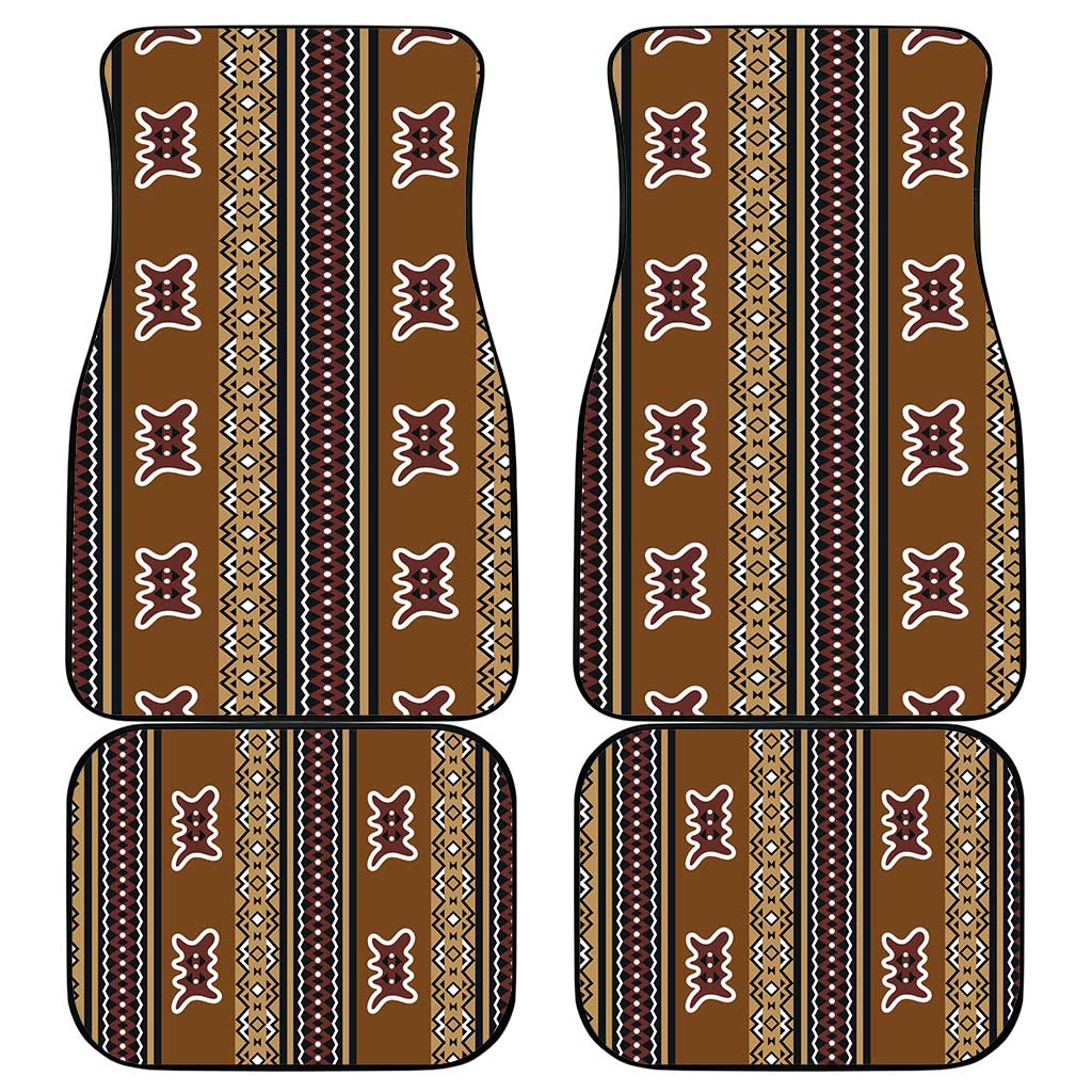 Mali Mud Cloth Car Mats Traditional Bologan Pattern - African Pride