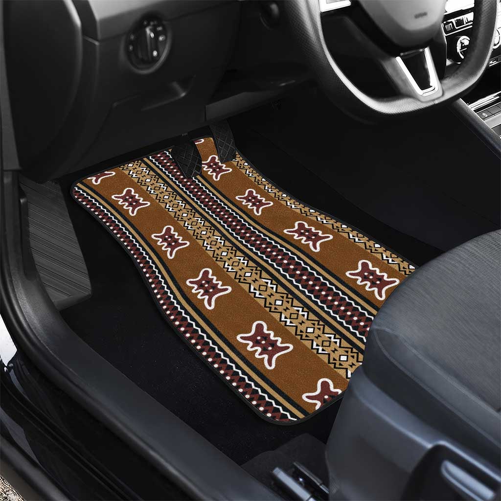 Mali Mud Cloth Car Mats Traditional Bologan Pattern - African Pride