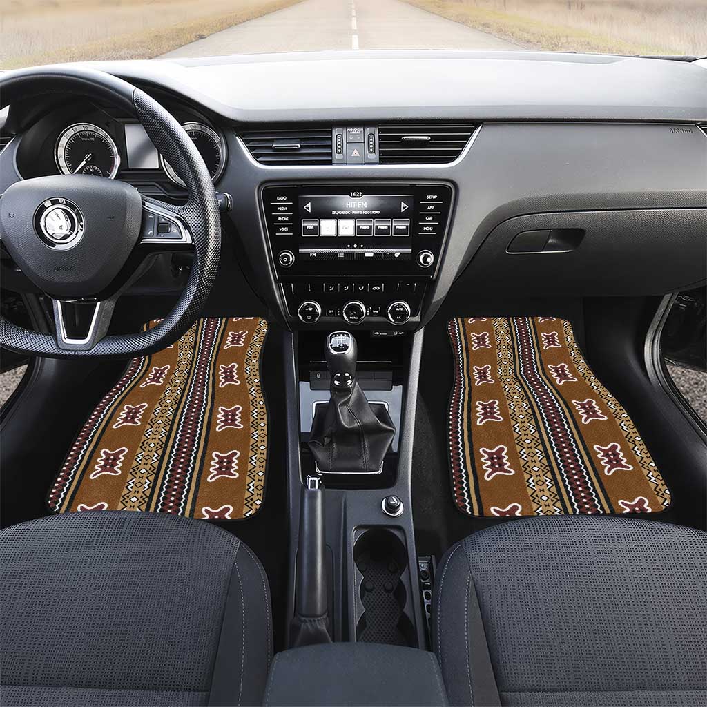 Mali Mud Cloth Car Mats Traditional Bologan Pattern - African Pride