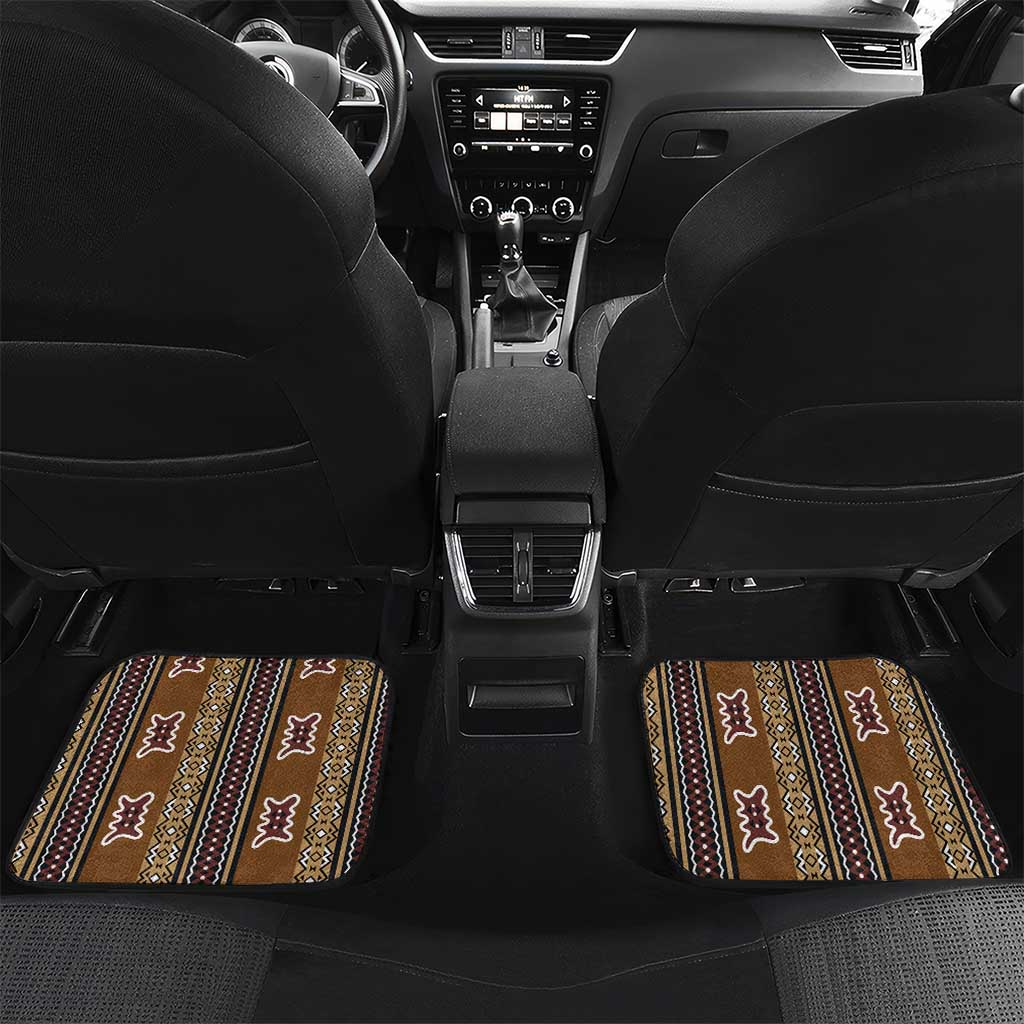 Mali Mud Cloth Car Mats Traditional Bologan Pattern - African Pride