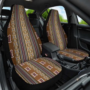 Mali Mud Cloth Car Seat Cover Traditional Bologan Pattern - African Pride