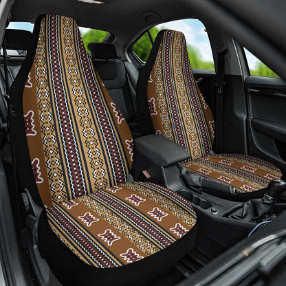 Mali Mud Cloth Car Seat Cover Traditional Bologan Pattern - African Pride
