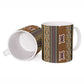 Mali Bologan Mud Cloth Pattern Ceramic Mug