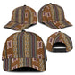 Mali Mud Cloth Classic Cap Traditional Bologan Pattern - African Pride