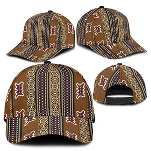 Mali Mud Cloth Classic Cap Traditional Bologan Pattern - African Pride